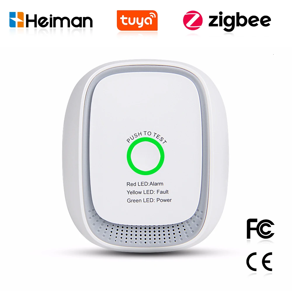 Sensor de Gás Combustível HEIM - Tuya Smart avaliação e preço