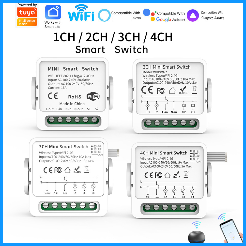 Interruptor Inteligente Tuya W - Smart Relay Tuya avaliação e preço