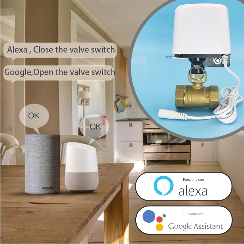 Válvula de Água Tuya Zigbee Wi - Home Assistant Tuya avaliação e preço