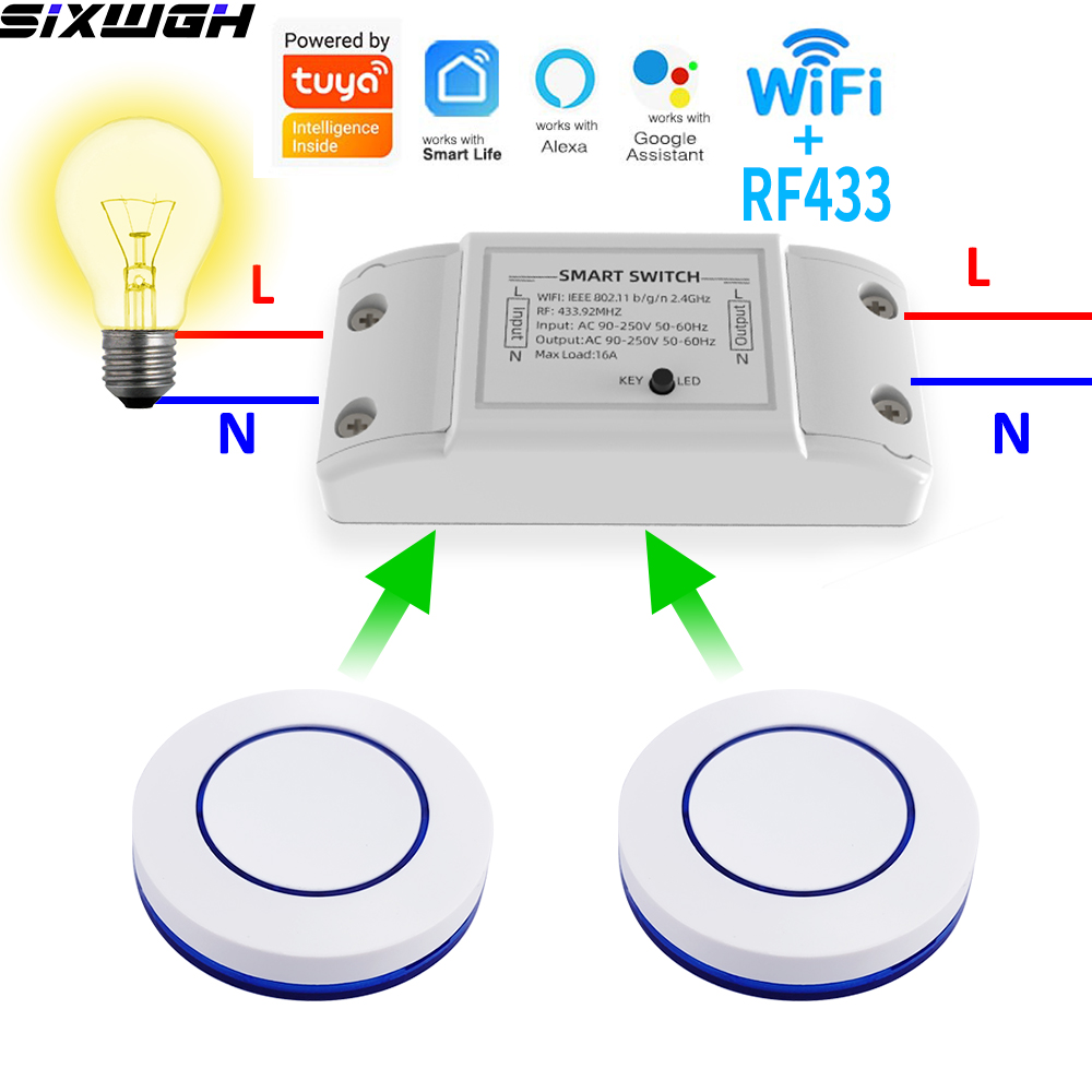 Interruptor Inteligente WiFi T - Smart Relay Tuya avaliação e preço
