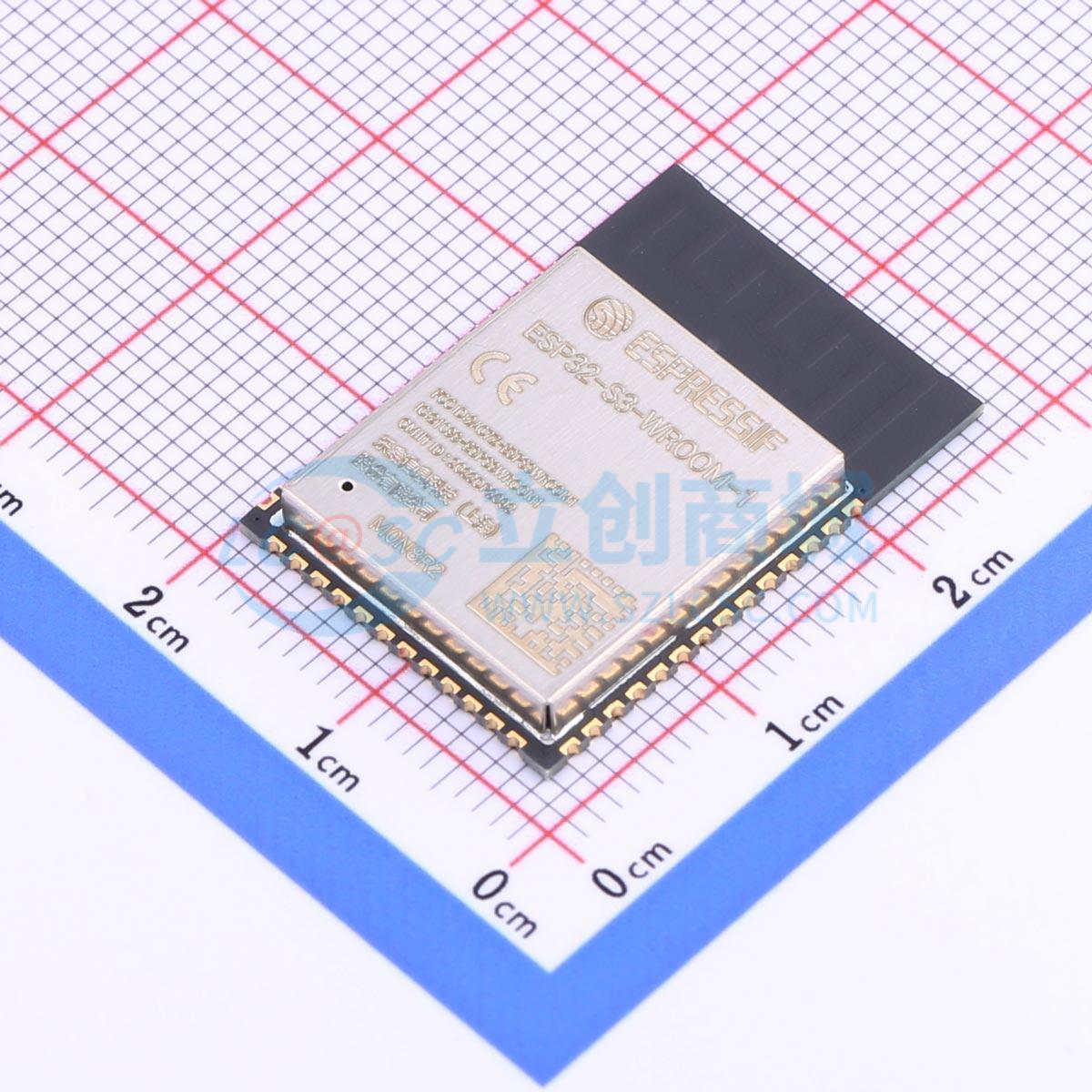 3pcs ESP32-S3-WROOM-1-N8R2 SMD - Smart Home Module Iot avaliação e preço