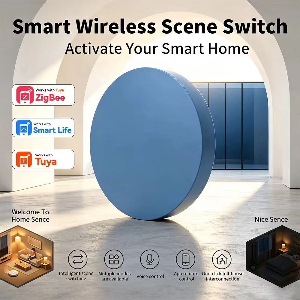 Botão de Cenário Inteligente Z - Home Assistant Tuya avaliação e preço