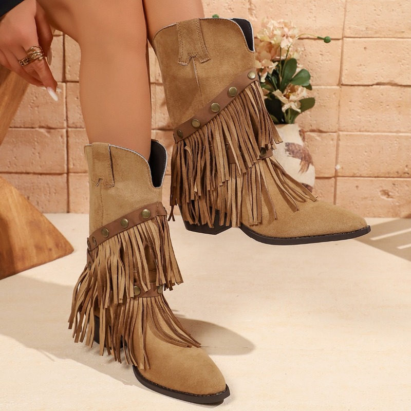 Botas de Calça com Franjas Vin - Tasmota avaliação e preço